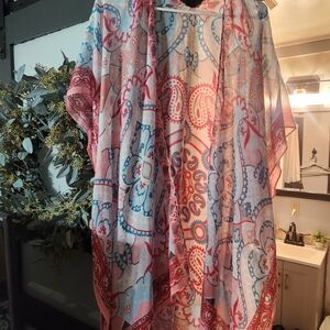 Colorful Paisley Kimono